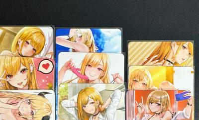 NO.25.5 好又多妹卡大赏，新店点关注不迷路！每周一站式配齐，方便凑单！（周6晚9点截拍，卖家送拍0抽成！） - 殿兔卡牌 艺术卡 喜多川海梦 背面9拼，1套9张 普卡工艺