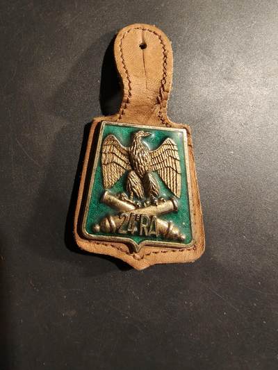 老王徽章第184期 - 法国第24炮兵团证章