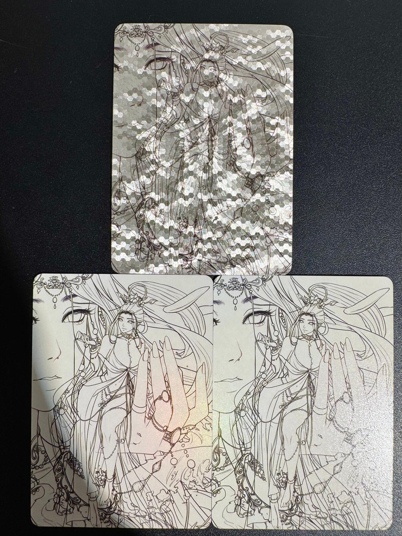 NO.25.5 好又多妹卡大赏，新店点关注不迷路！每周一站式配齐，方便凑单！（周6晚9点截拍，卖家送拍0抽成！） 绘天阁 封面卡 3张 粗闪+普卡