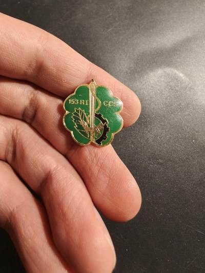 老王徽章第184期 - 法国陆军153步兵团徽章