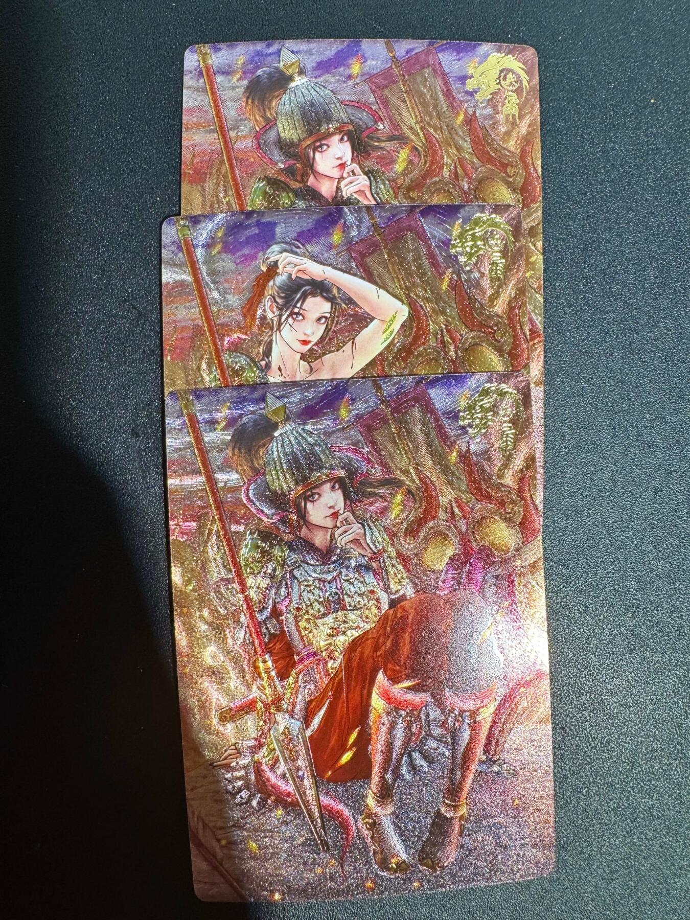 NO.25.5 好又多妹卡大赏，新店点关注不迷路！每周一站式配齐，方便凑单！（周6晚9点截拍，卖家送拍0抽成！） 卡玩帕克 象弈姬-兵-三渐变 粗闪