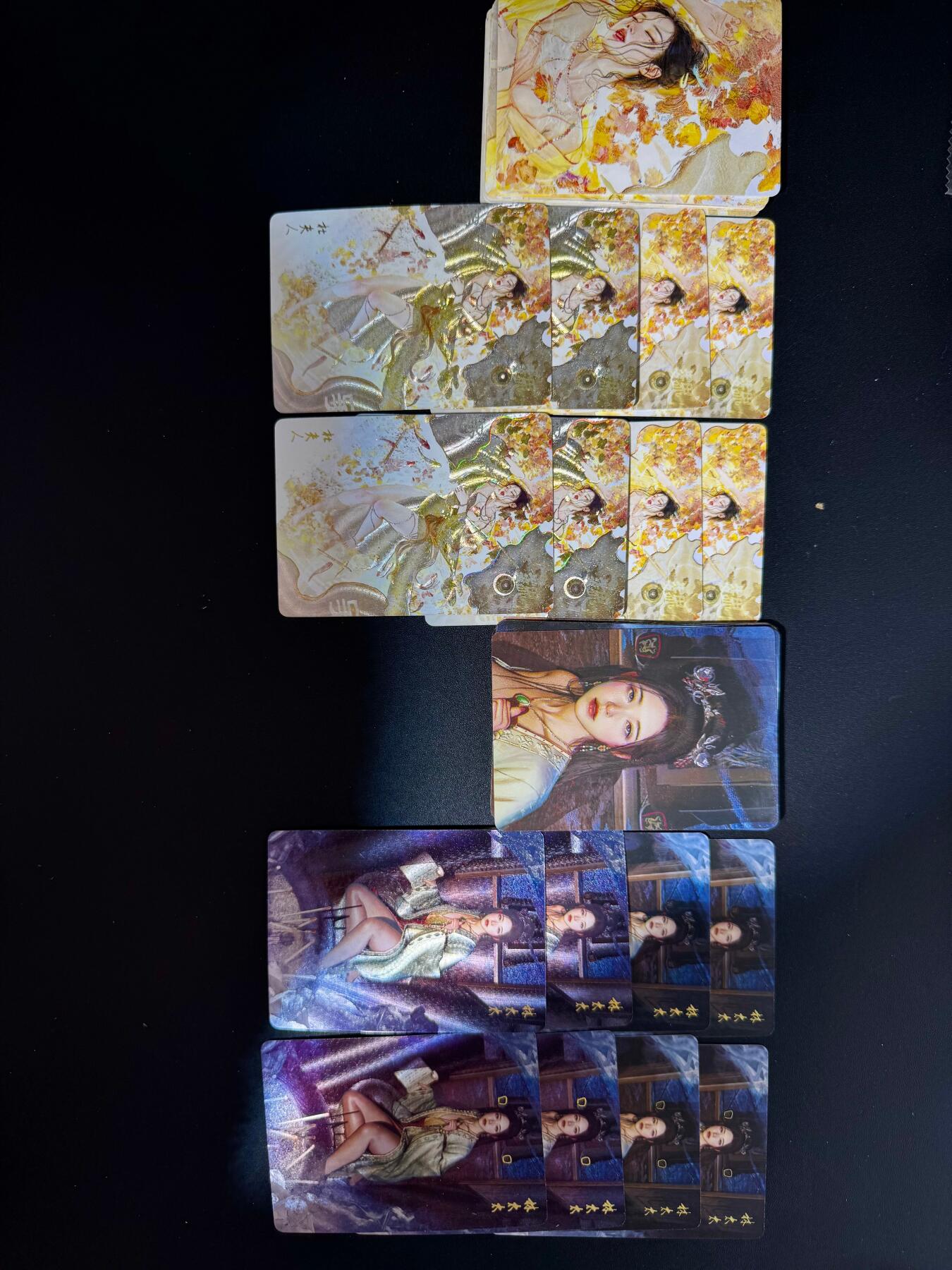 NO.25.5 好又多妹卡大赏，新店点关注不迷路！每周一站式配齐，方便凑单！（周6晚9点截拍，卖家送拍0抽成！） 焱卡 人间传-杜夫人+林太太(整套原封未拆普+粗+彩+九拼)