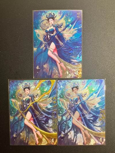 NO.25 好又多金牌大场，新年专场（下）马到成功，万事亨通！每周一站式配齐，方便凑单！（周6晚9点截拍，卖家送拍0抽成！） - 奇点卡牌 玄灵谱 先蚕娘娘嫘祖 粗闪+冷烫+光刻三工艺 画师宗Rich