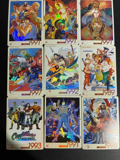 NO.25 好又多金牌大场，新年专场（上）一马当先，大吉大利！每周一站式配齐，方便凑单！（周5晚9点截拍，卖家送拍0抽成！） - 街机游戏 彩闪卡9张