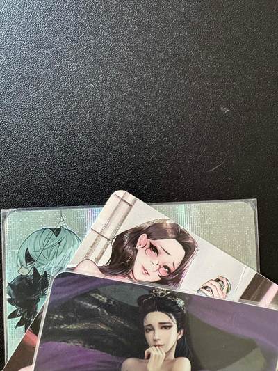 NO.25.5 好又多妹卡大赏，新店点关注不迷路！每周一站式配齐，方便凑单！（周6晚9点截拍，卖家送拍0抽成！） - 美少女 艺术卡 3张 纱布闪+折光彩闪