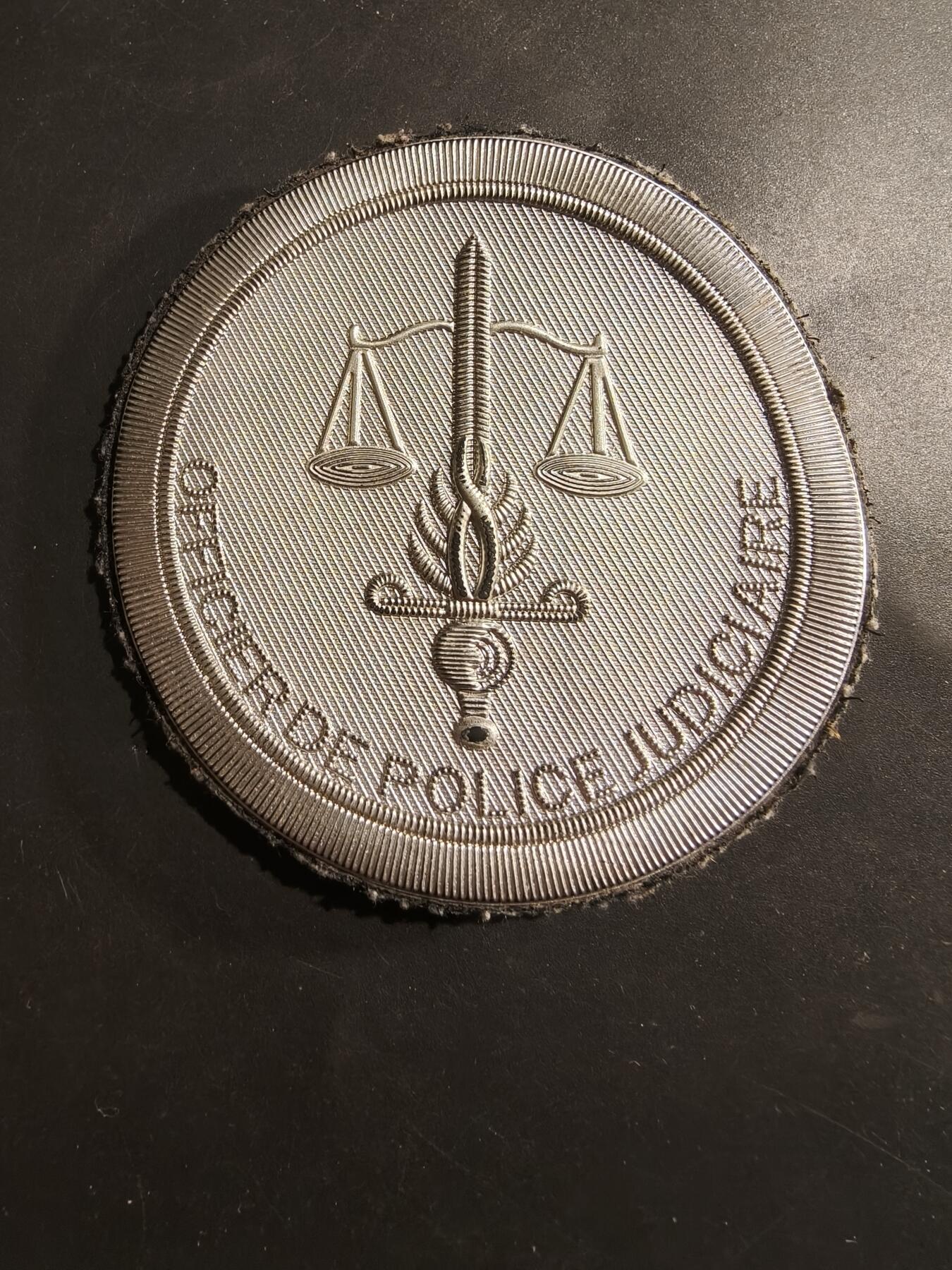 老王徽章第184期 法国司法警察臂章