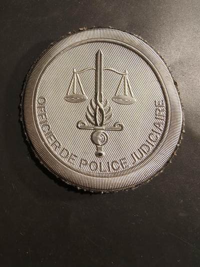 老王徽章第184期 - 法国司法警察臂章