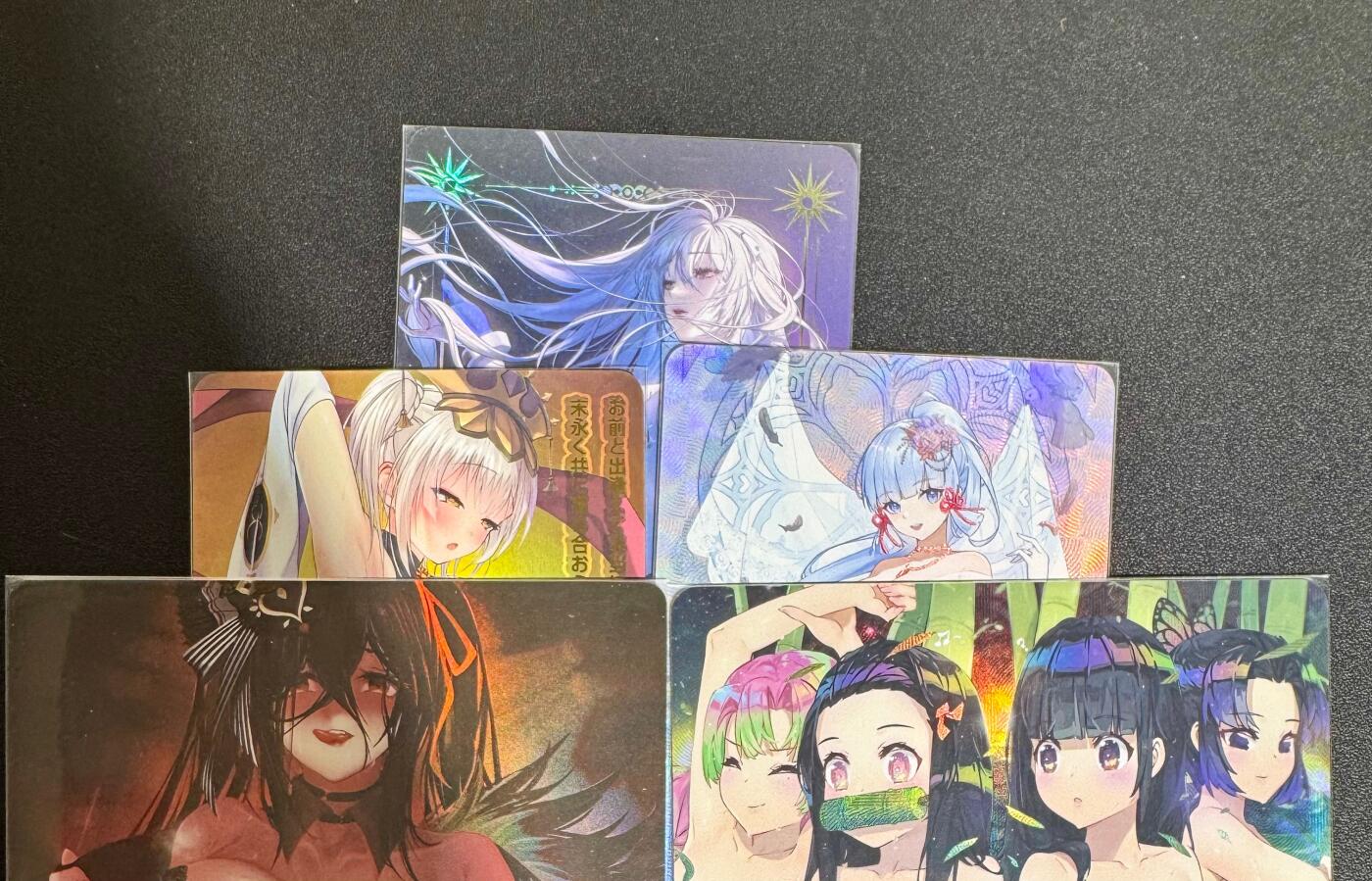 NO.25.5 好又多妹卡大赏，新店点关注不迷路！每周一站式配齐，方便凑单！（周6晚9点截拍，卖家送拍0抽成！） 美少女 散卡 5张 彩闪