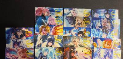 NO.25.5 好又多妹卡大赏，新店点关注不迷路！每周一站式配齐，方便凑单！（周6晚9点截拍，卖家送拍0抽成！） - 超清凉光栅二变卡一套 18张