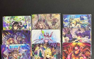 NO.25.5 好又多妹卡大赏，新店点关注不迷路！每周一站式配齐，方便凑单！（周6晚9点截拍，卖家送拍0抽成！） - 疾风卡牌 三国美女05 1套9张 彩闪