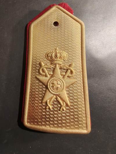 老王徽章第184期 - 意大利王国军医肩章