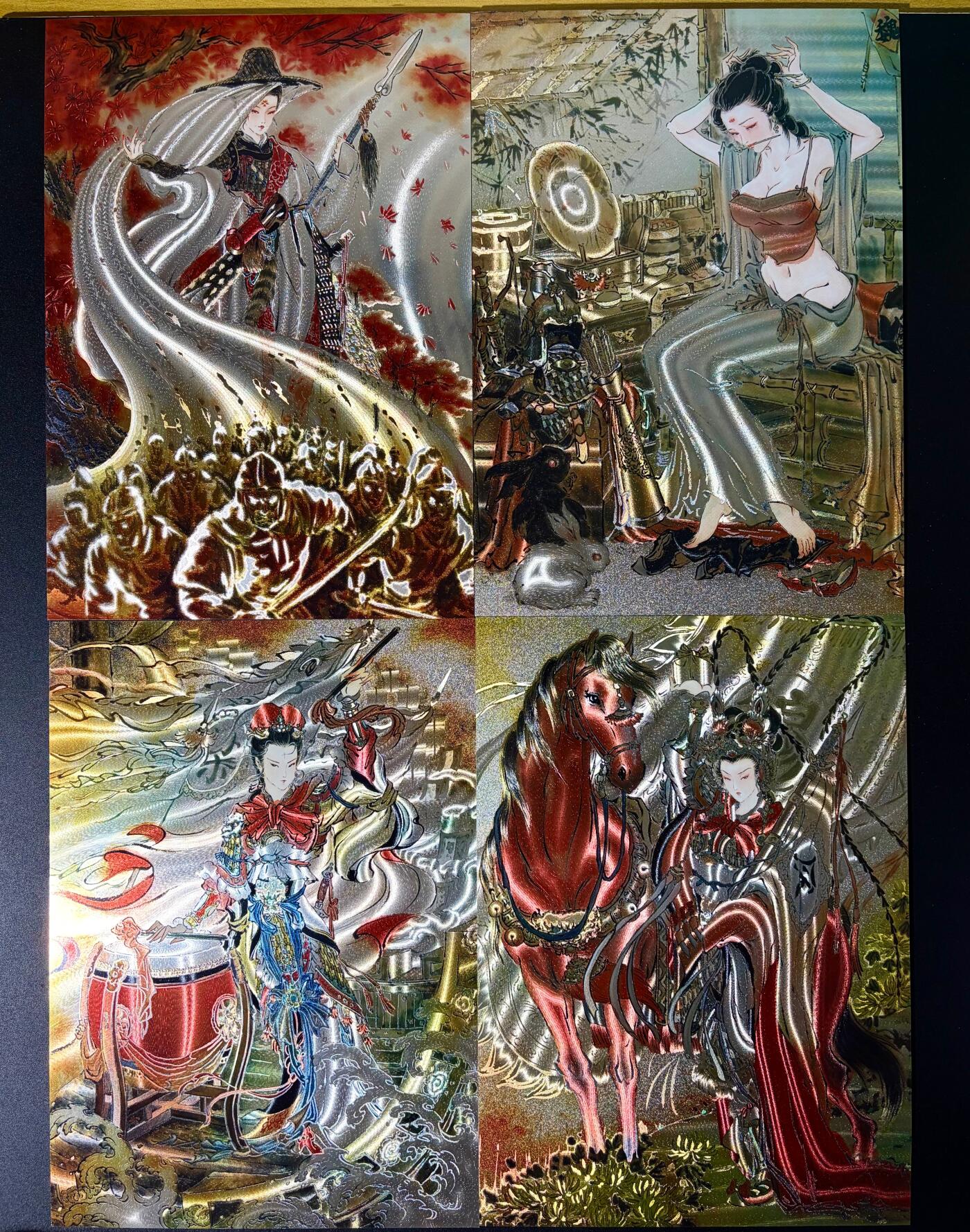 NO.25 好又多金牌大场，新年专场（下）马到成功，万事亨通！每周一站式配齐，方便凑单！（周6晚9点截拍，卖家送拍0抽成！） 焱卡 问道东方 彫仙 四大巾帼 编号粗闪A4大卡