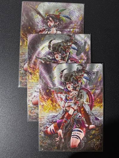 NO.25.5 好又多妹卡大赏，新店点关注不迷路！每周一站式配齐，方便凑单！（周6晚9点截拍，卖家送拍0抽成！） - 卡玩帕克 异界象弈姬 卒 粗闪三渐变