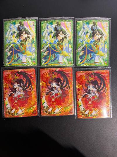 NO.25 好又多金牌大场，新年专场（上）一马当先，大吉大利！每周一站式配齐，方便凑单！（周5晚9点截拍，卖家送拍0抽成！） - 卡游三国 七宝礼盒 黄月英 孙尚香 水晶卡面 原封卡膜 6张