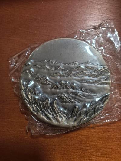 长老汇马年精选第十九场拍卖 2016民生银行成立20周年纪念大铜章，带塑封340克，80MM