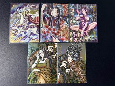 NO.25 好又多金牌大场，新年专场（下）马到成功，万事亨通！每周一站式配齐，方便凑单！（周6晚9点截拍，卖家送拍0抽成！） - 非严 扈三娘 粗闪+墨婉妹卡两张+张建东 天蓬霓裳仙子镜面一对