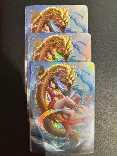 NO.25.5 好又多妹卡大赏，新店点关注不迷路！每周一站式配齐，方便凑单！（周6晚9点截拍，卖家送拍0抽成！） - 效神姬-辰龙-折光烫金彩闪-三渐变含艺术特藏