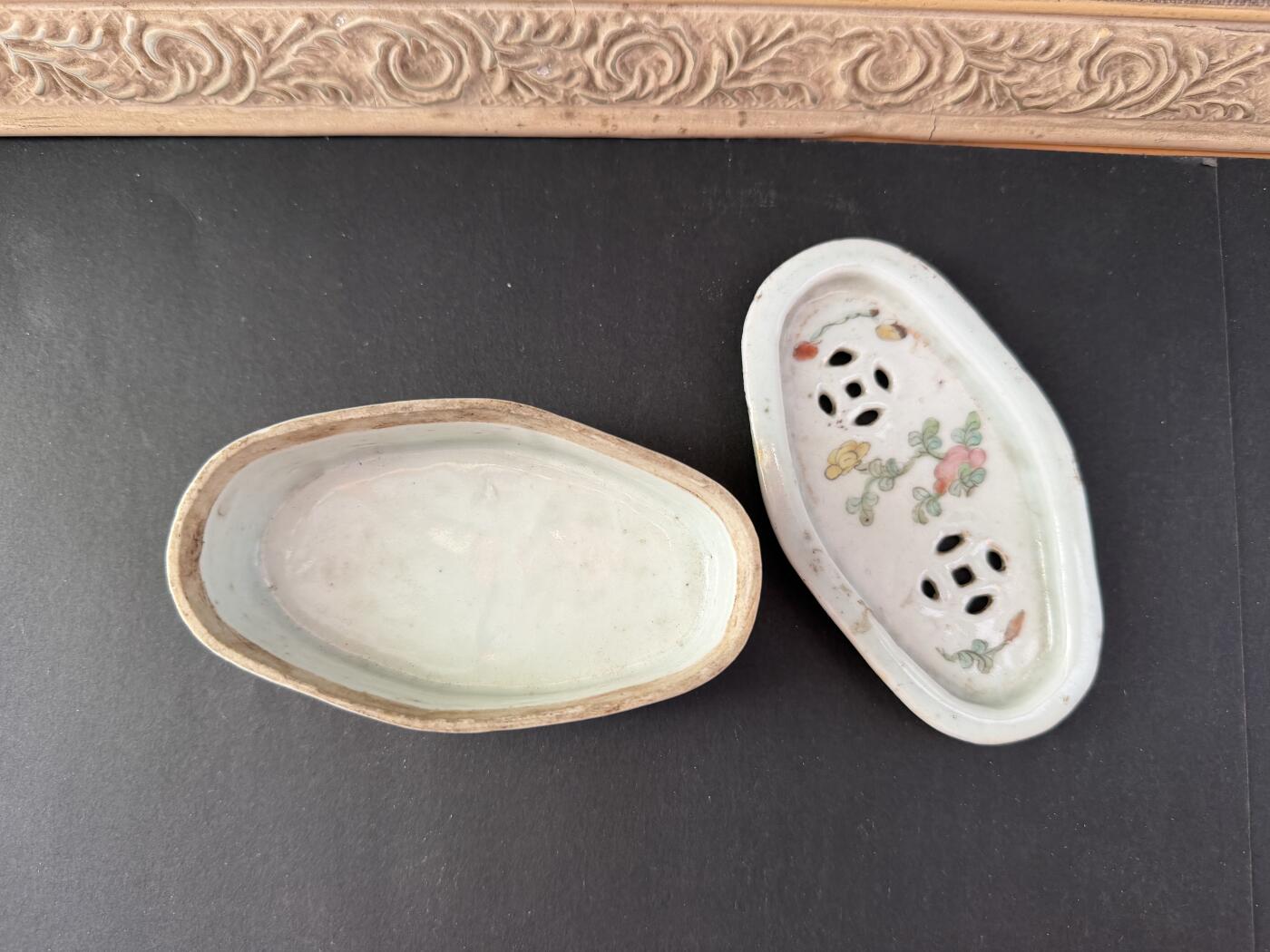 海外回流春节专场（三） 法国回流民国刨花缸（品相好，无磕碰冲线）