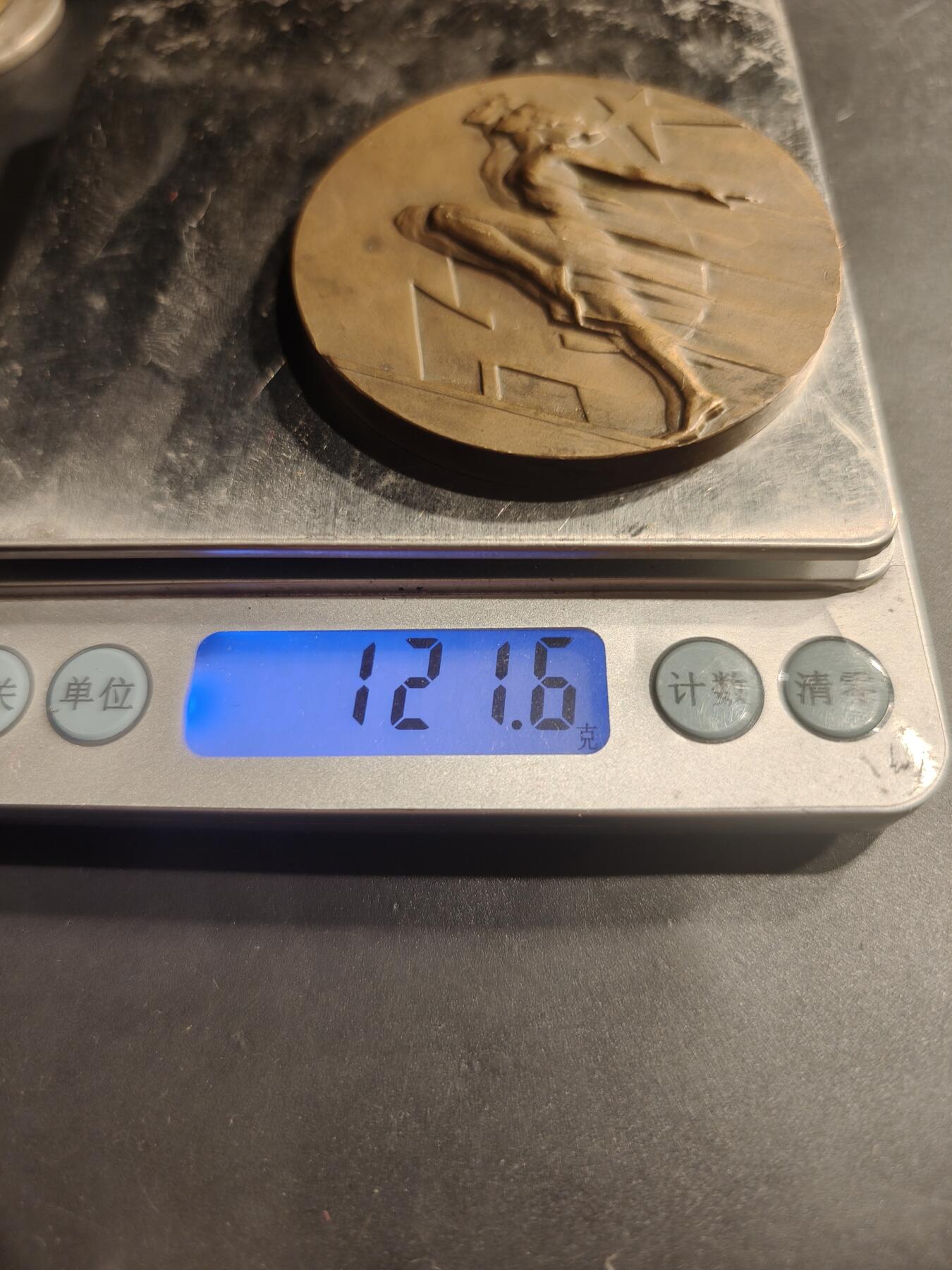 老王徽章第184期 苏联部长会议体育运动委员会大铜章     直径60mm    重量121.6g