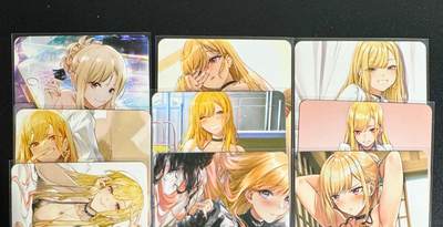 NO.25.5 好又多妹卡大赏，新店点关注不迷路！每周一站式配齐，方便凑单！（周6晚9点截拍，卖家送拍0抽成！） - 殿兔卡牌 艺术卡 喜多川海梦 背面9拼，1套9张 普卡工艺