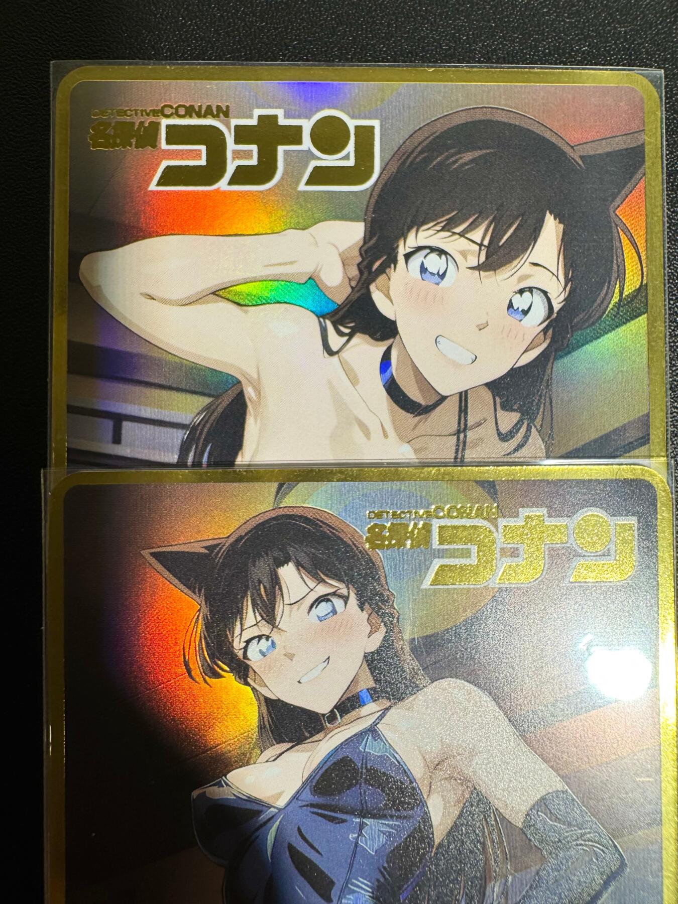 NO.25.5 好又多妹卡大赏，新店点关注不迷路！每周一站式配齐，方便凑单！（周6晚9点截拍，卖家送拍0抽成！） 嘎嘎鸭卡牌 小兰 清凉服饰 2张 折光彩闪