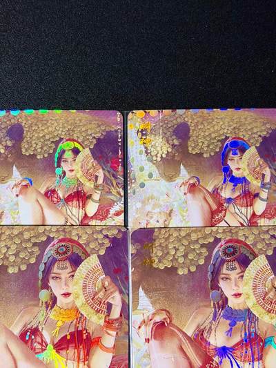 NO.25.5 好又多妹卡大赏，新店点关注不迷路！每周一站式配齐，方便凑单！（周6晚9点截拍，卖家送拍0抽成！） - 焱卡 神姬传第一弹 刷子 财神 金彩工艺 双服饰近远景 一套4张