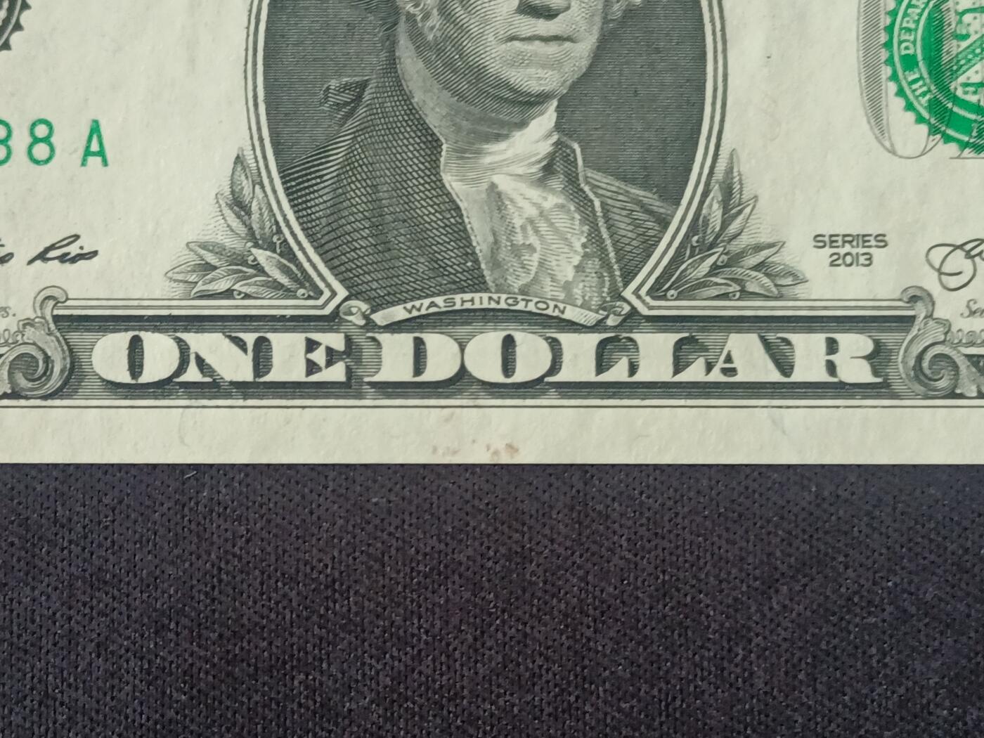 【游宝拍卖】丙午马年第5期 美国-1美元【SERIES-2013 B-纽约 全新UNC-】