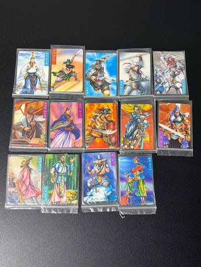 NO.25 好又多金牌大场，新年专场（上）一马当先，大吉大利！每周一站式配齐，方便凑单！（周5晚9点截拍，卖家送拍0抽成！） - 【怀旧经典】小当家三国 蜀汉群英14张 多年老卡品相如图不予退换