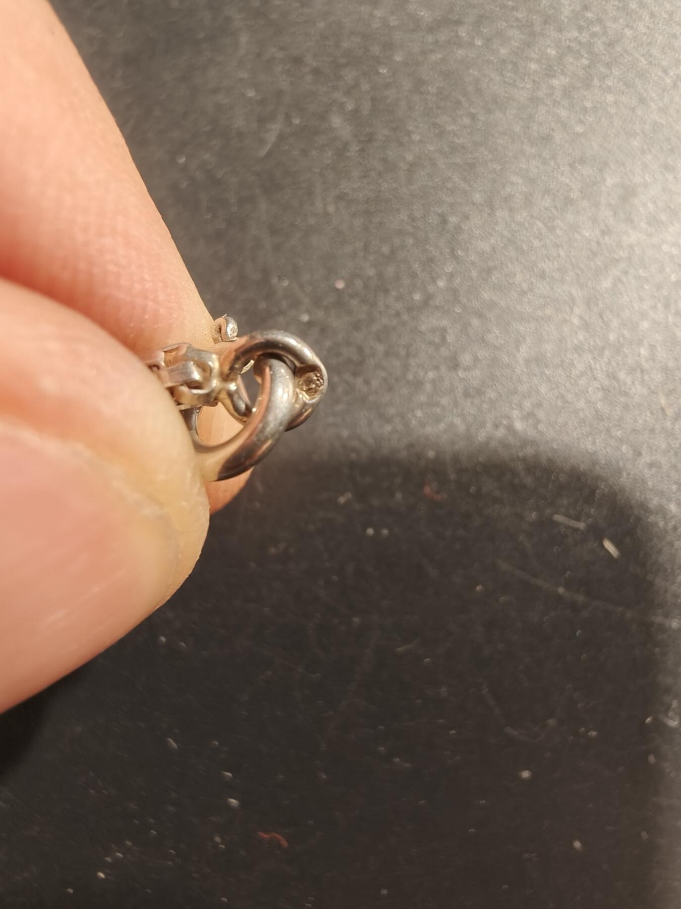 老王徽章第184期 法国银链子一组     800银螃蟹标     30g