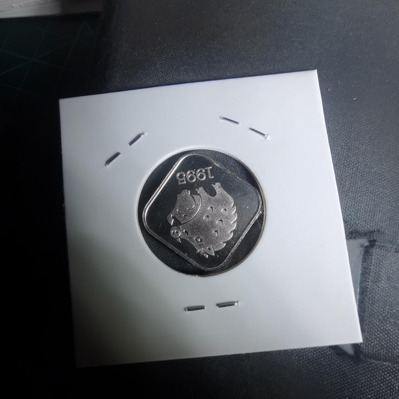 沼泽如烟--第1002场 1995年猪年生肖章纯银章