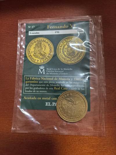 长老汇马年精选第三场拍卖 - 1752西班牙费迪南6世8里亚尔复刻