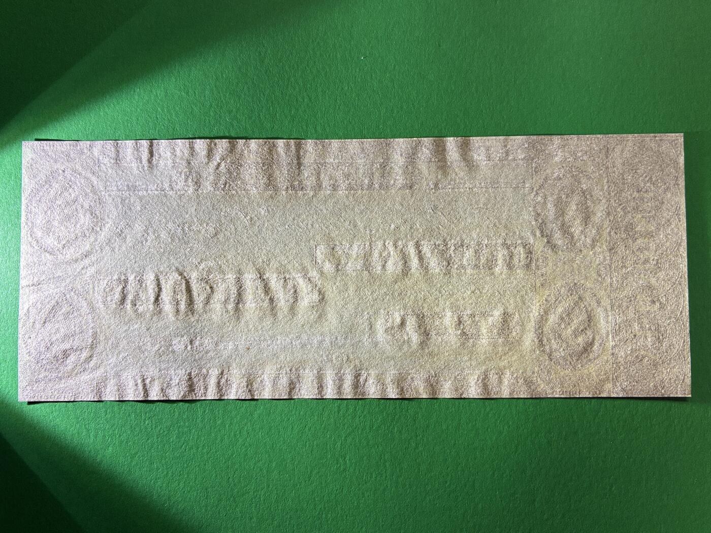 咖啡豆•收藏 2026年Mar_13th世界各国纸币拍卖 美国 19世纪 佛蒙特州温莎银行 5美元 全新UNC 外国纸币