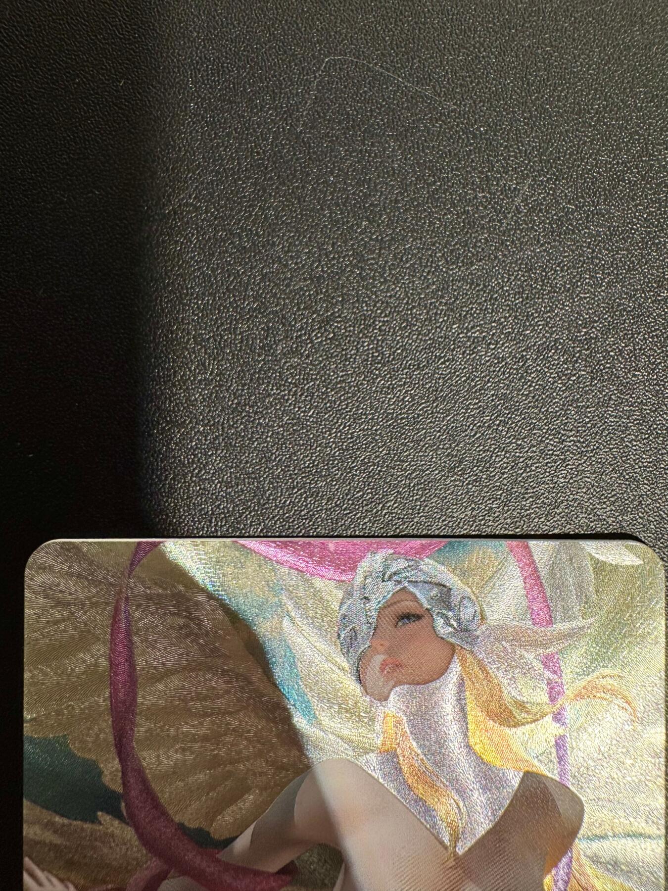 NO.25.5 好又多妹卡大赏，新店点关注不迷路！每周一站式配齐，方便凑单！（周6晚9点截拍，卖家送拍0抽成！） 玩卡秀 艺术卡 天女兽 1张 粗闪