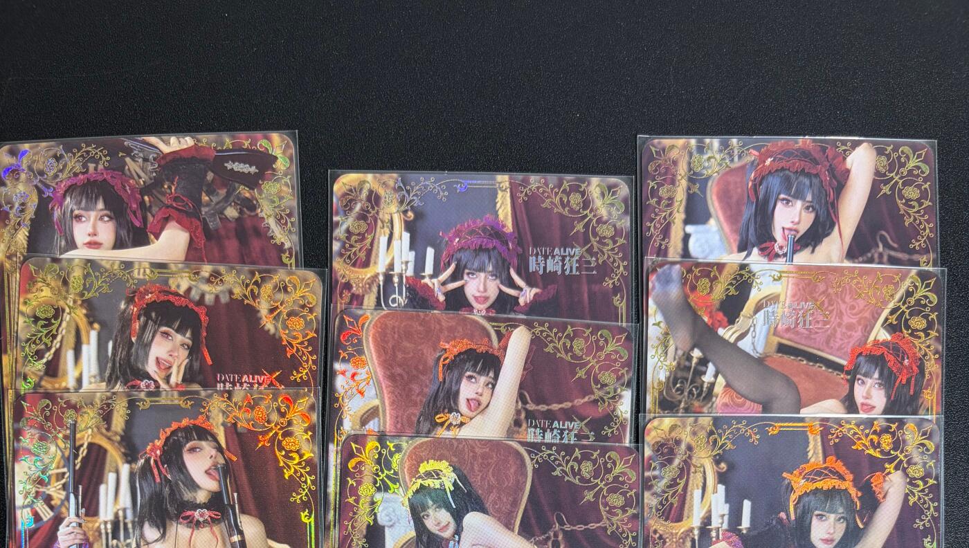 NO.25.5 好又多妹卡大赏，新店点关注不迷路！每周一站式配齐，方便凑单！（周6晚9点截拍，卖家送拍0抽成！） cos卡 彩闪9张 背后拼图