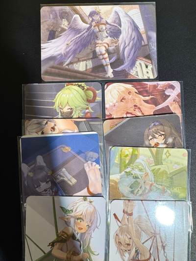 NO.25.5 好又多妹卡大赏，新店点关注不迷路！每周一站式配齐，方便凑单！（周6晚9点截拍，卖家送拍0抽成！） - ACG美少女 捆绑艺术 9张 彩闪