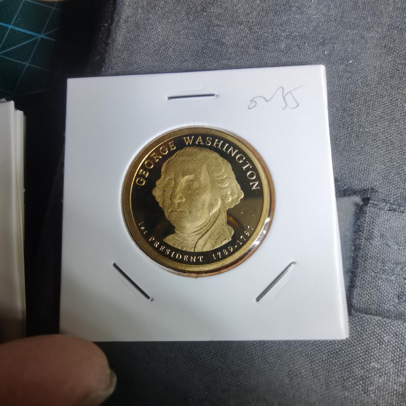 沼泽如烟--第1002场 美国总统精制纪念币