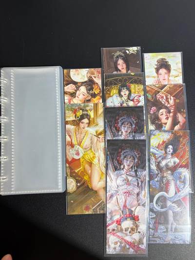 NO.25.5 好又多妹卡大赏，新店点关注不迷路！每周一站式配齐，方便凑单！（周6晚9点截拍，卖家送拍0抽成！） - 焱卡 妖姬传人间传 刷子 书签卡9张 送卡册