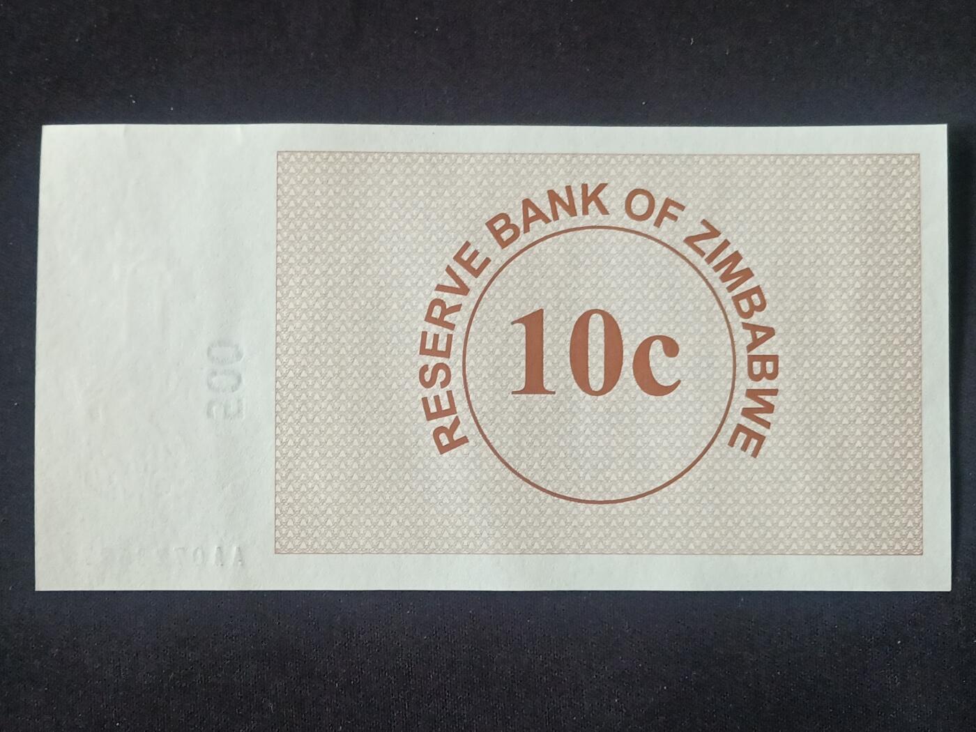 【游宝拍卖】丙午马年第5期 津巴布韦-10分【2006年 全新UNC】