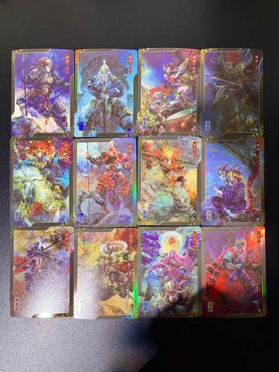 NO.25 好又多金牌大场，新年专场（下）马到成功，万事亨通！每周一站式配齐，方便凑单！（周6晚9点截拍，卖家送拍0抽成！） - 封神 午夜猴子封神1星卡不重复12张（殷洪 殷郊 胡喜媚 吕岳 孔宣 丘引 袁洪 卞吉 邓九公 黄飞虎 风林 韦护）