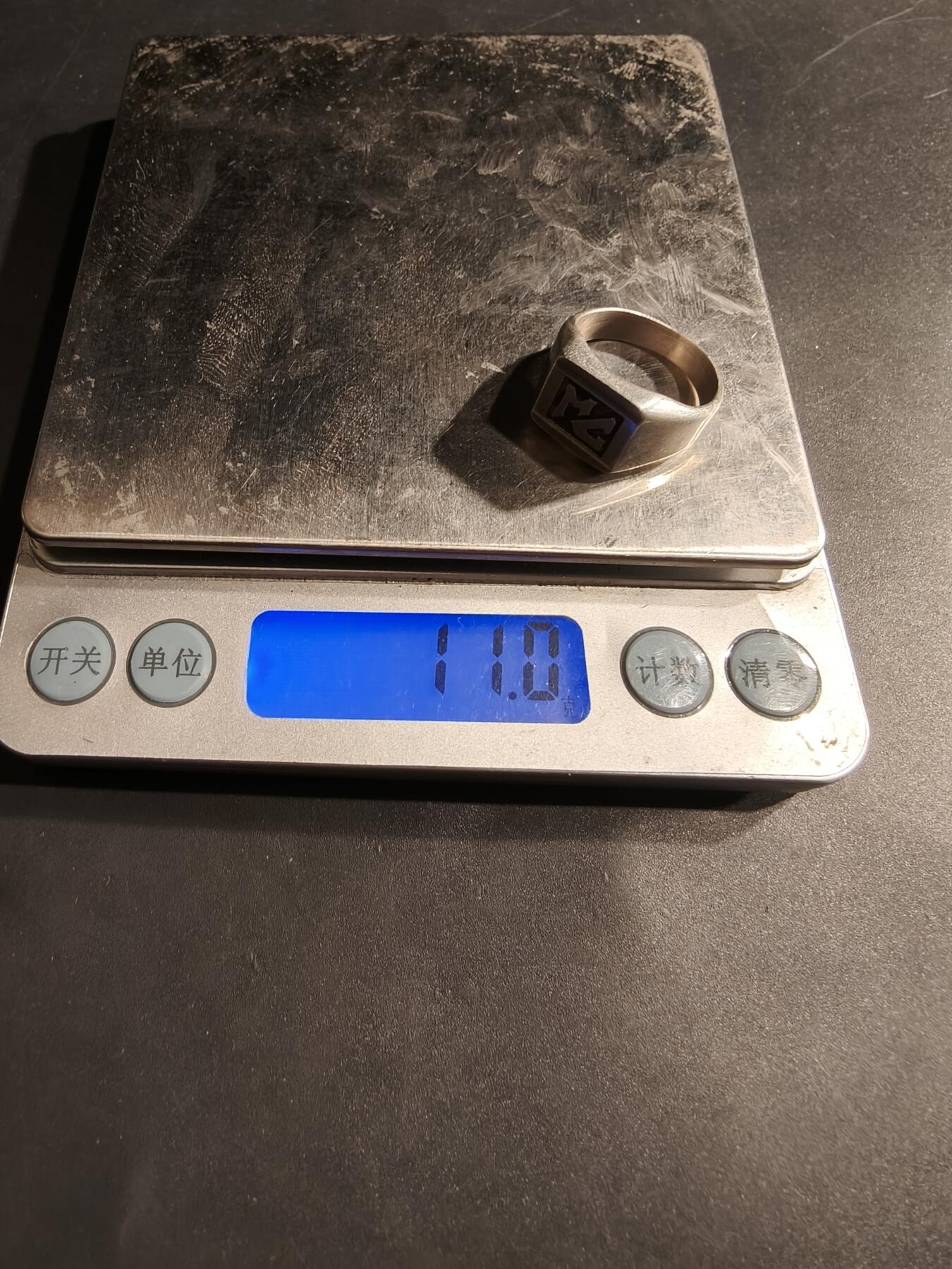 老王徽章第184期 欧洲银戒指    925银标    11g