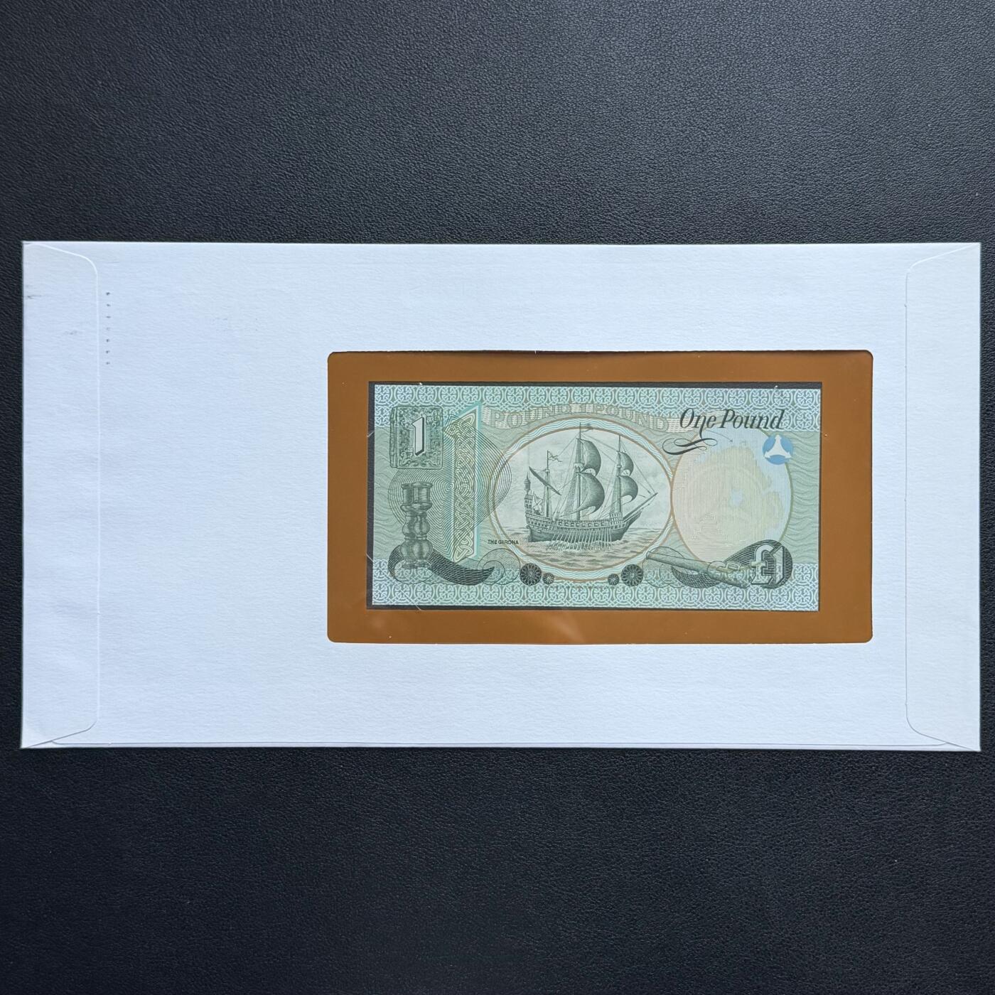 ＜星葵🌻钱币社＞非全新纸币场第70期·3月1日发货 〈邮币封〉北爱尔兰1979年1镑纸币