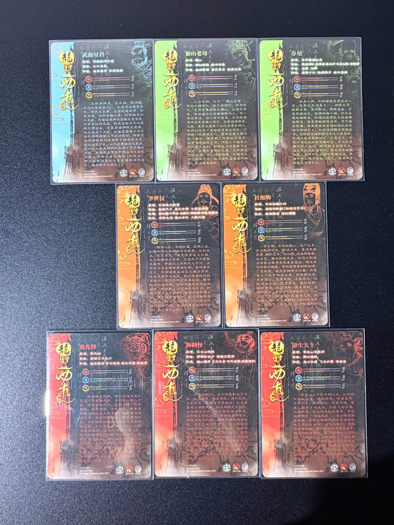 NO.25 好又多金牌大场，新年专场（下）马到成功，万事亨通！每周一站式配齐，方便凑单！（周6晚9点截拍，卖家送拍0抽成！） 龙耀西游 虎先锋李世民等7张 普卡