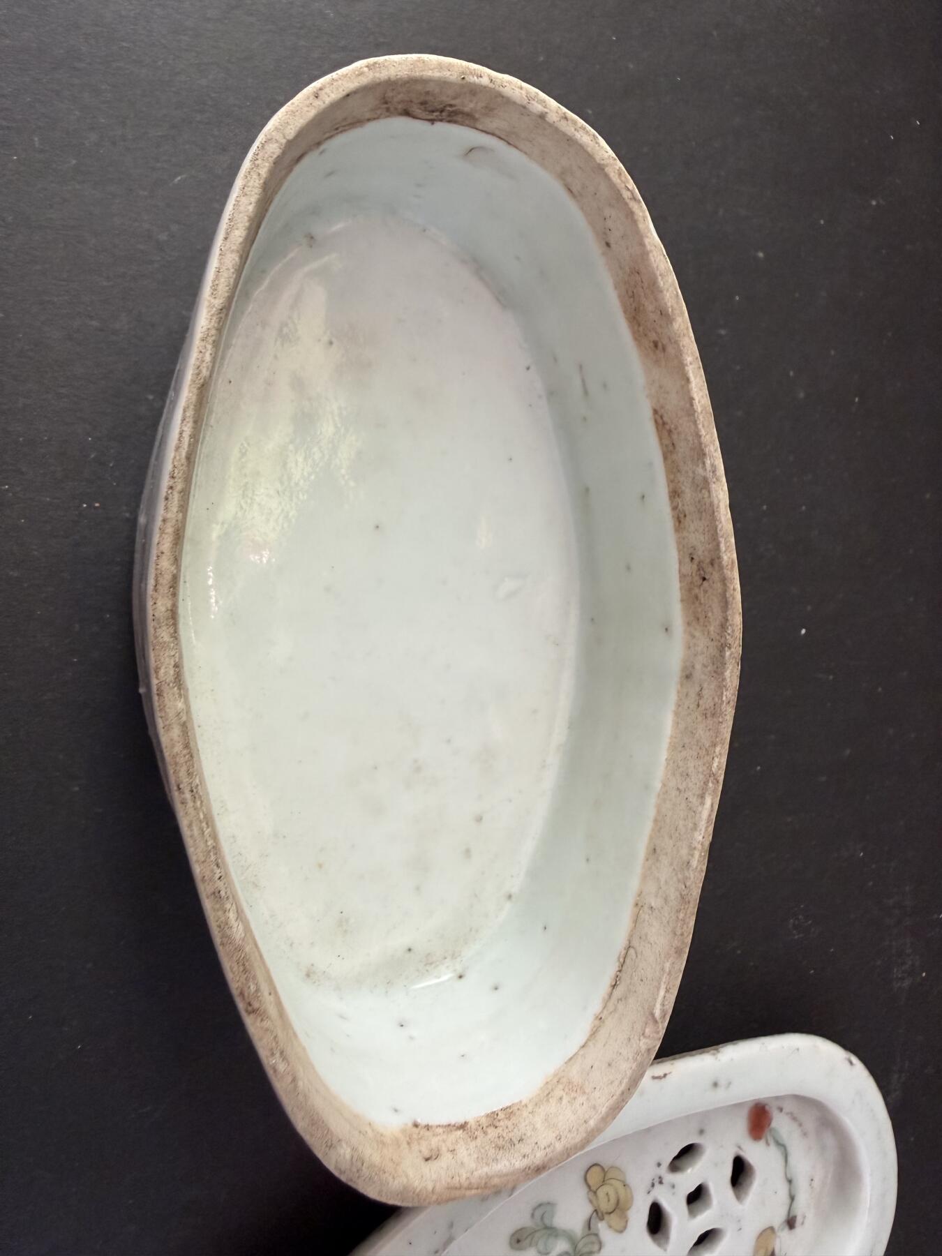 海外回流春节专场（三） 法国回流民国刨花缸（品相好，无磕碰冲线）