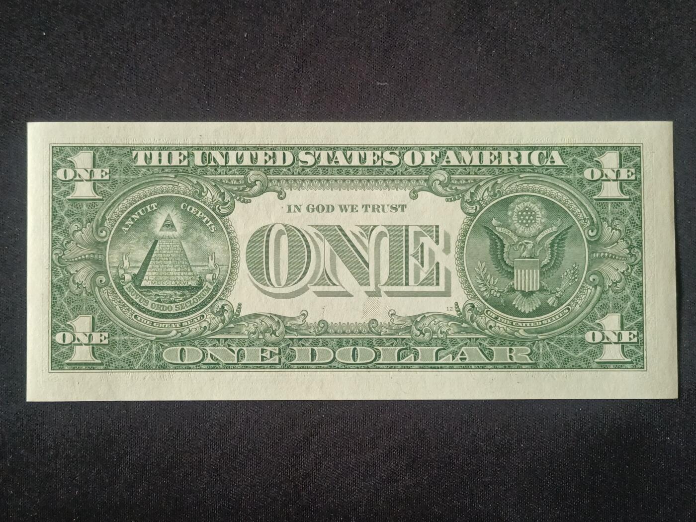 【游宝拍卖】丙午马年第5期 美国-1美元【SERIES-2013 B-纽约 全新UNC-】