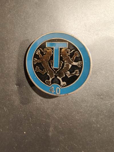 老王徽章第184期 - 法国陆军第40通信团证章