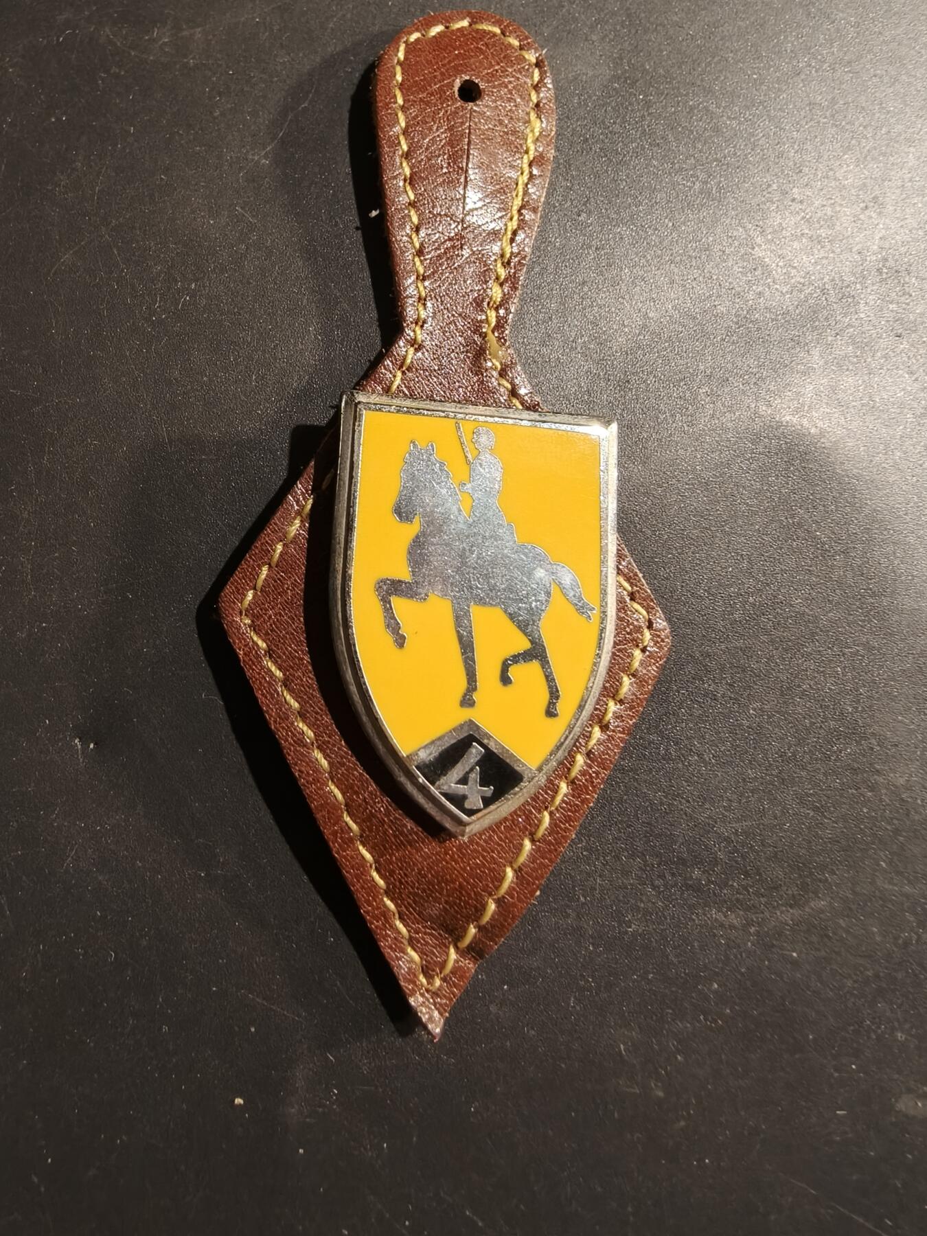 老王徽章第184期 德国联邦国防军第4装甲营证章