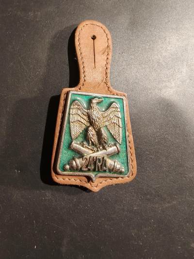 老王徽章第184期 - 法国第24炮兵团证章