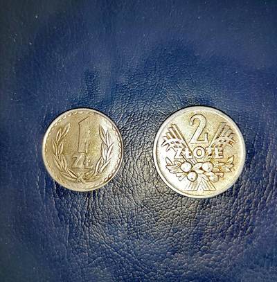 波兰1986、60年1、2兹罗提美品硬币2枚一组 - 波兰1986、60年1、2兹罗提美品硬币2枚一组