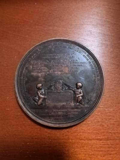 长老汇马年精选第三场拍卖 - 拿破仑一世骑马大铜章，162.63克，70MM