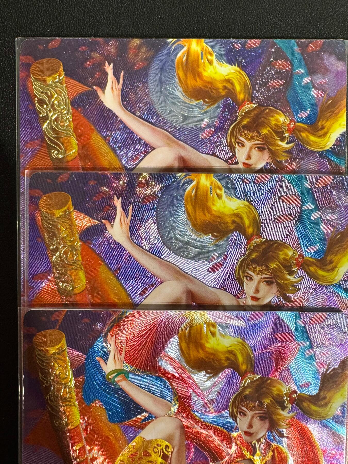 NO.25.5 好又多妹卡大赏，新店点关注不迷路！每周一站式配齐，方便凑单！（周6晚9点截拍，卖家送拍0抽成！） 卡颜月色 西游 孙悟空 1套3张 第3张艺术卡 粗闪